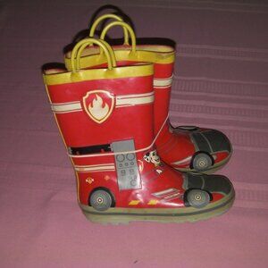 Child Colorfull Rain Boots size 13/1